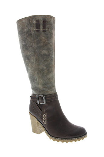 fugitive chaussures femme de couleur marron