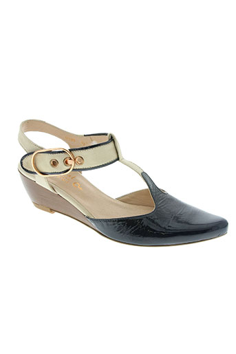 rosemetal chaussures femme de couleur bleu