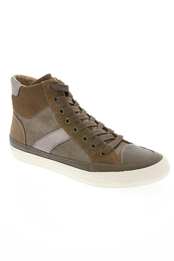 palladium chaussures femme de couleur marron