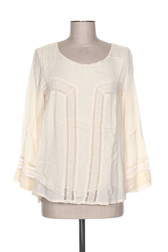 charlie joe chemises femme de couleur beige
