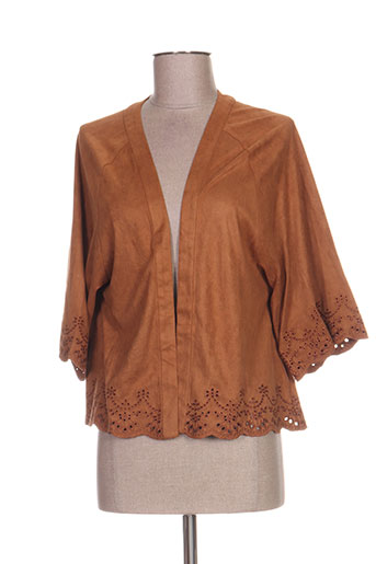 resoul vestes femme de couleur marron