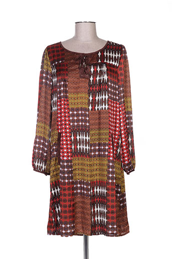 my collection robes femme de couleur marron