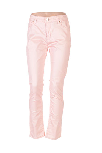 my christy pantalons femme de couleur orange