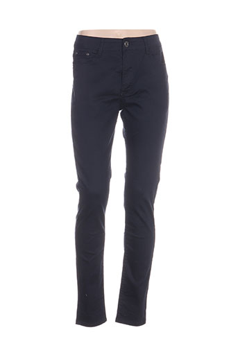 bs jeans pantalons femme de couleur bleu