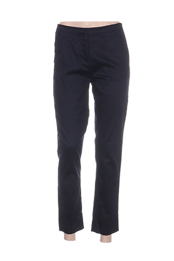 my collection pantalons femme de couleur bleu