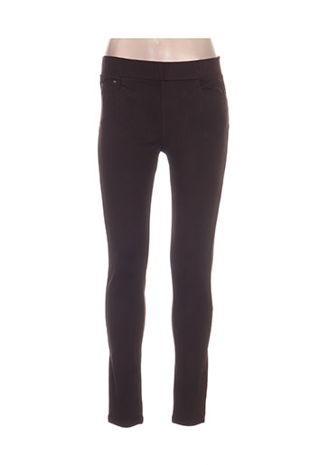 my christy pantalons femme de couleur marron