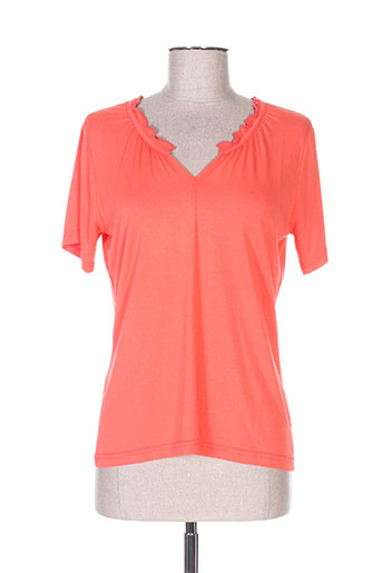 jean delfin t-shirts femme de couleur rouge