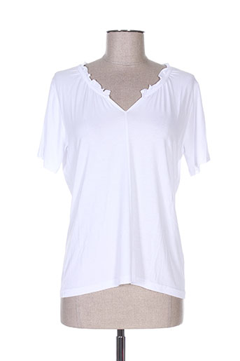 jean delfin t-shirts femme de couleur blanc