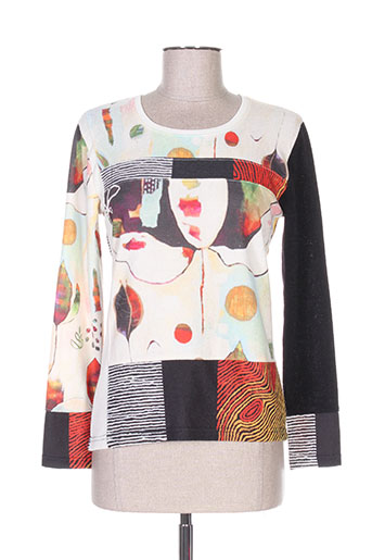 jean delfin pulls femme de couleur beige