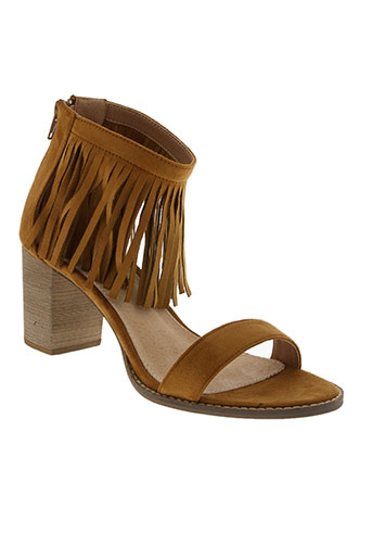 vanessa wu chaussures femme de couleur marron