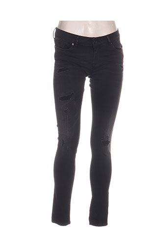 kaporal jeans femme de couleur noir