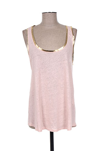 carla kops t-shirts femme de couleur rose