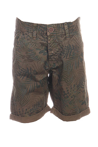 tiffosi shorts / bermudas garçon de couleur vert