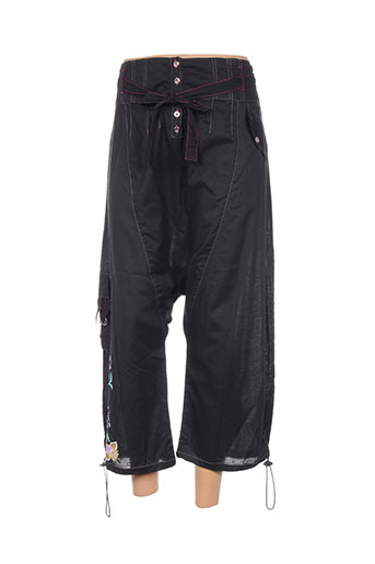 les fees du vent pantalons femme de couleur noir