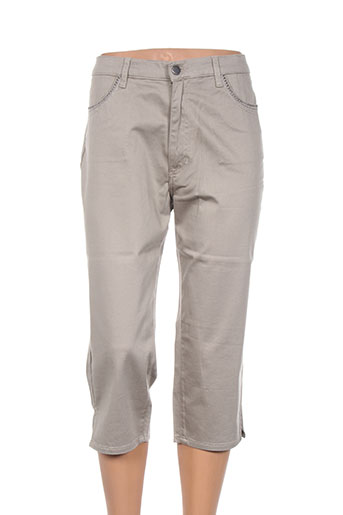 kanopi pantacourts femme de couleur beige