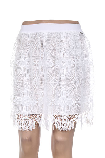 guess jupes femme de couleur blanc