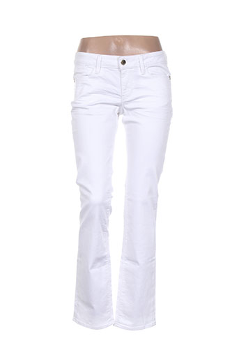 guess jeans femme de couleur blanc