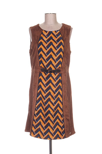 my collection robes femme de couleur marron