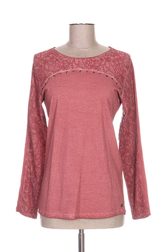 garcia t-shirts fille de couleur rose