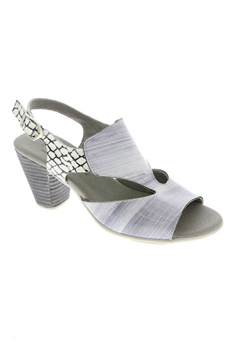 jose saenz chaussures femme de couleur gris