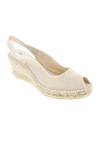 la maison de l'espadrille chaussures femme de couleur beige