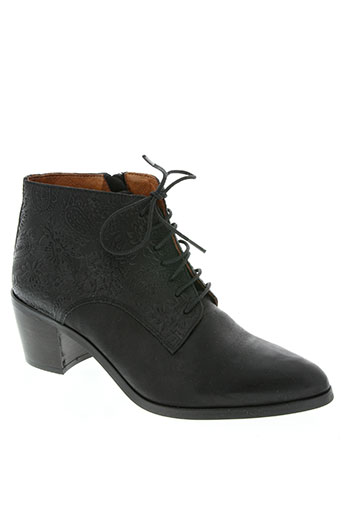 libre comme l'air chaussures femme de couleur noir