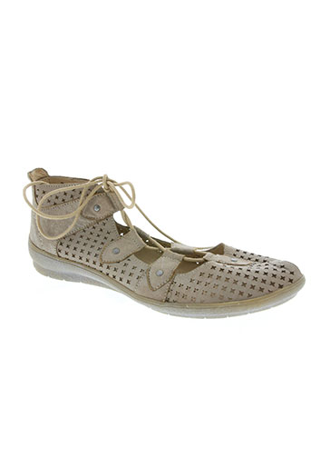 karston chaussures femme de couleur beige