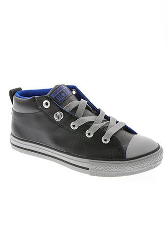converse chaussures garçon de couleur gris