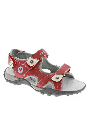 noël chaussures garçon de couleur rouge
