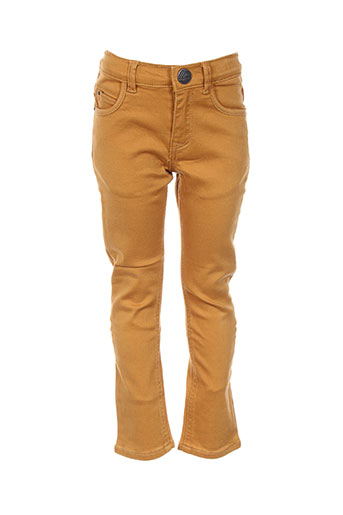 ikks jeans garçon de couleur jaune