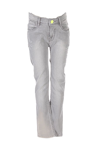 billybandit jeans fille de couleur gris