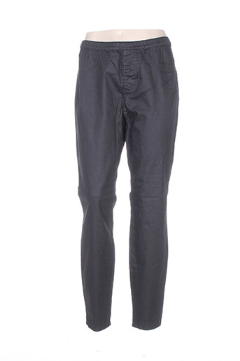 zizzi pantalons femme de couleur noir