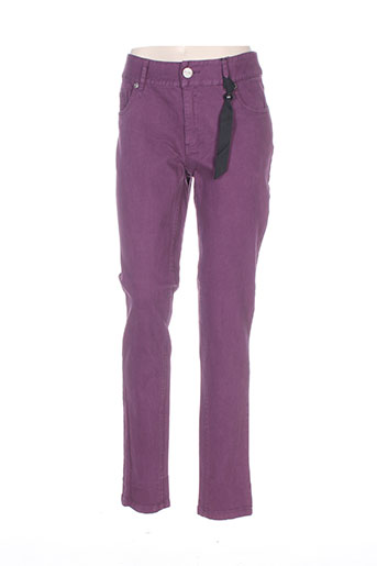 veto jeans femme de couleur violet