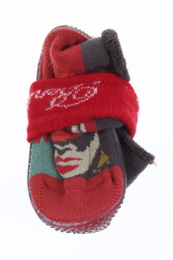 berthe aux grands pieds chaussures enfant de couleur rouge