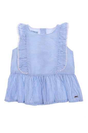 mayoral robes fille de couleur bleu
