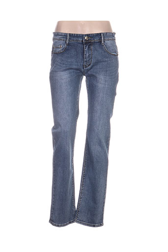 kalisson jeans femme de couleur bleu