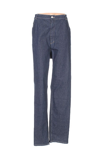 lucchini jeans femme de couleur bleu
