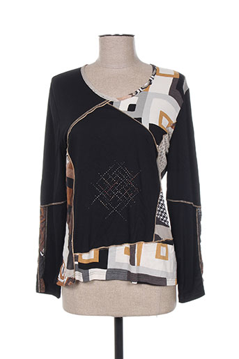 gd t-shirts femme de couleur noir