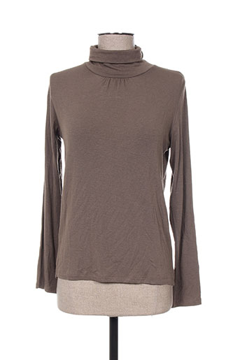 telmail pulls femme de couleur marron