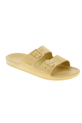 moses chaussures femme de couleur jaune