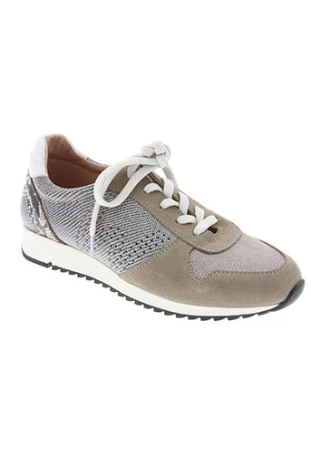 wonders chaussures femme de couleur gris
