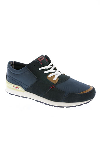 levis chaussures homme de couleur bleu