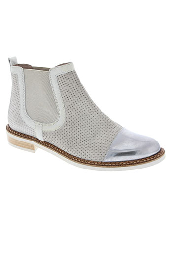 wonders chaussures femme de couleur gris