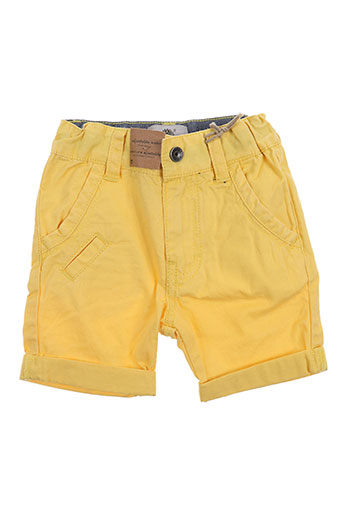 timberland shorts / bermudas garçon de couleur jaune