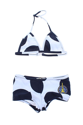 kenzo maillots de bain fille de couleur bleu