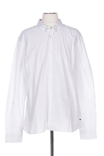 teddy smith chemises homme de couleur blanc