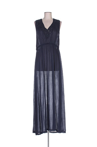teddy smith robes femme de couleur bleu