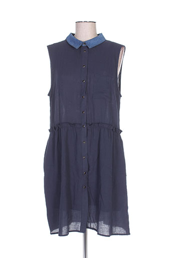 teddy smith robes femme de couleur bleu