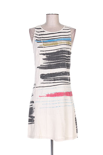 desigual robes femme de couleur beige