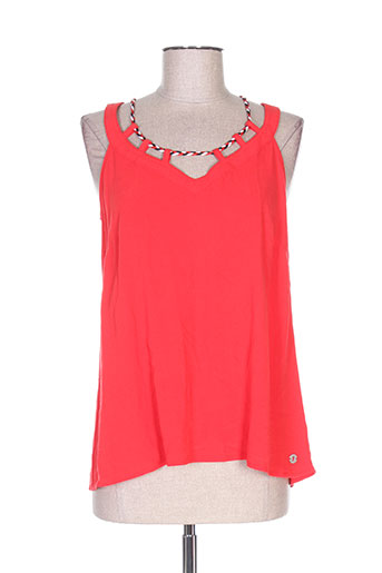 lola espeleta t-shirts femme de couleur rouge